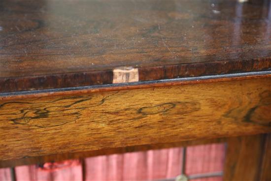 A Regency rosewood mirrored back chiffonier, W.96cm, D.36cm, H.125cm
